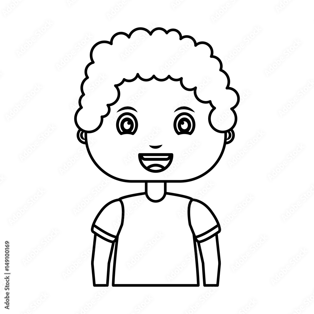 cute little boy character vector illustration design cute little boy character vector illustration design