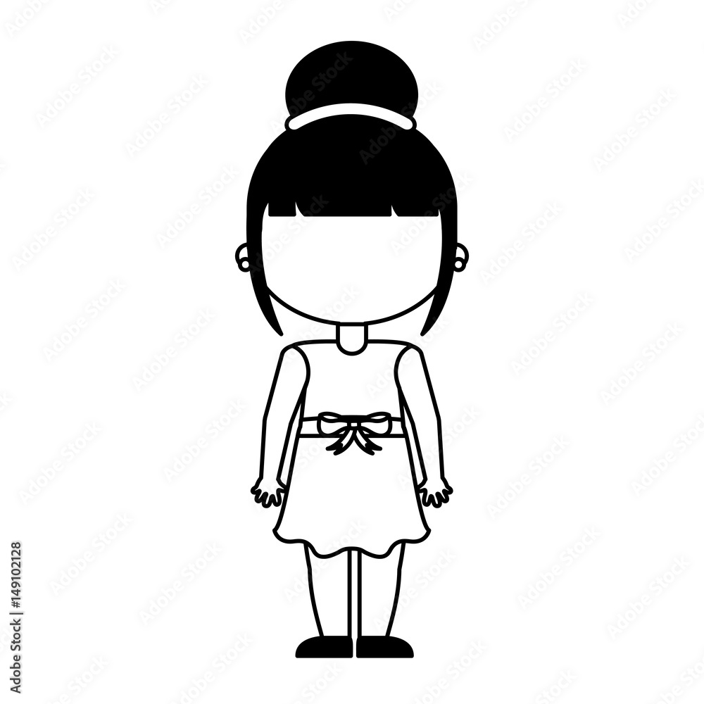 cute little girl student vector illustration design cute little girl student vector illustration design