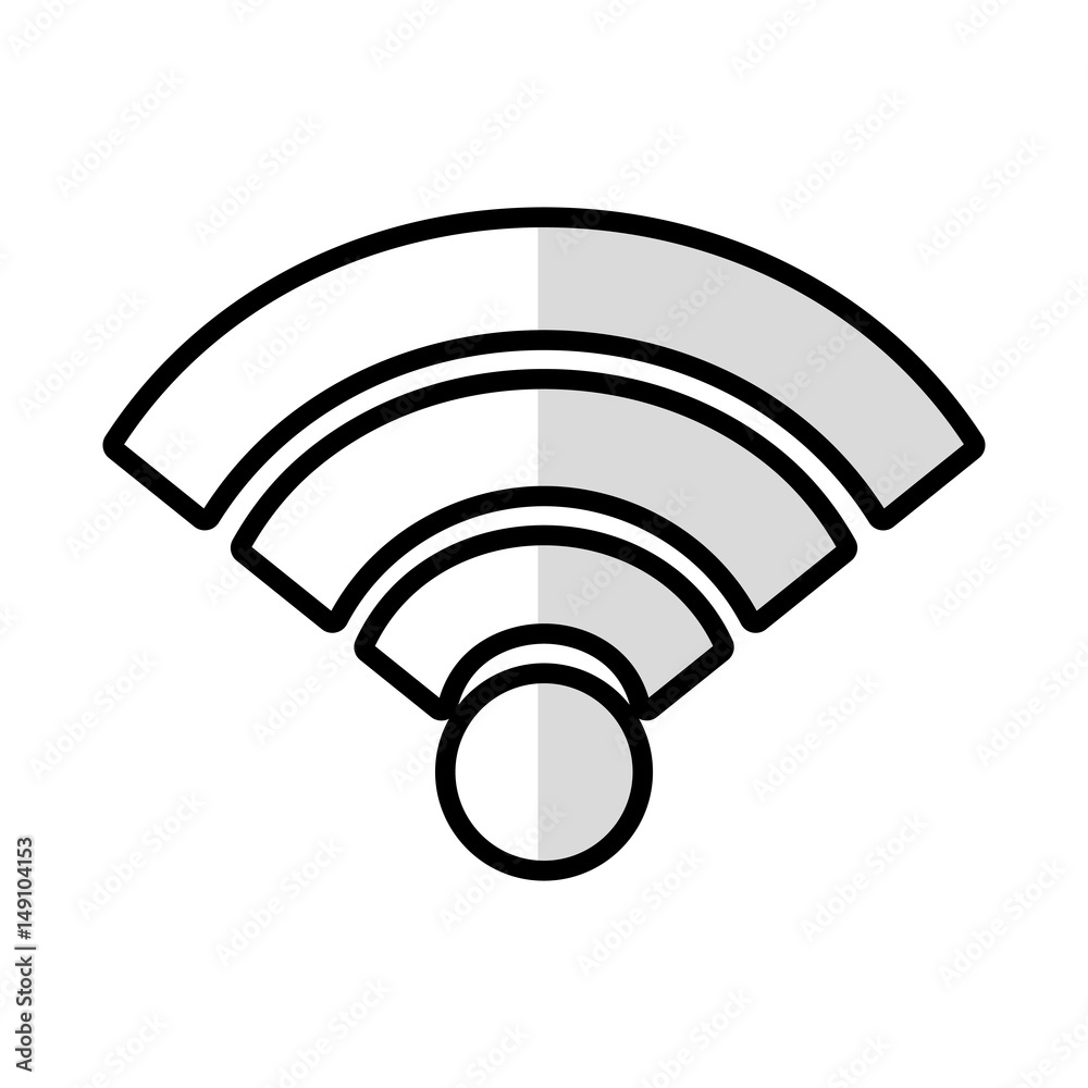 wifi signal isolated icon vector illustration design wifi signal isolated icon vector illustration design