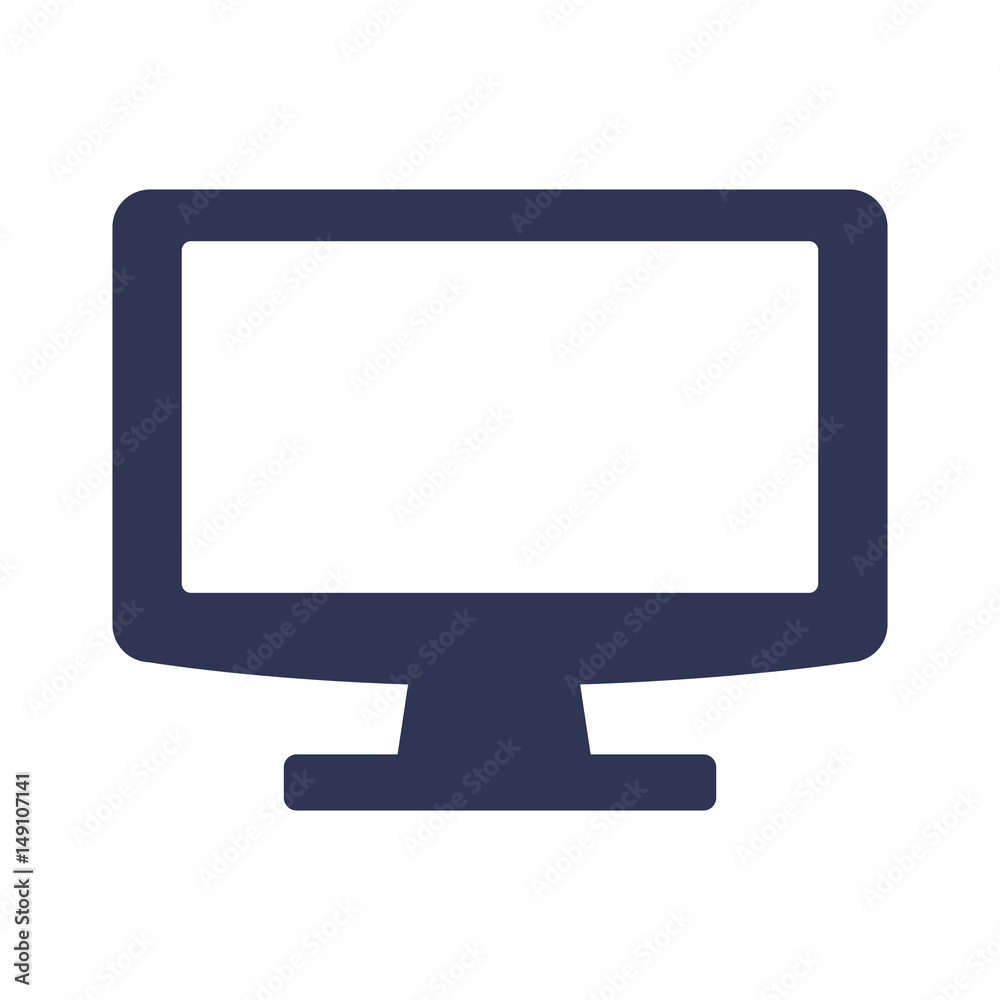 Modern tv technology icon vector illustration graphic design Modern tv technology icon vector illustration graphic design