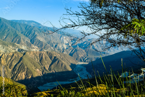 Chicamocha canyon. Santander, Colombia photo