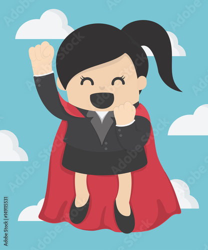 super business woman