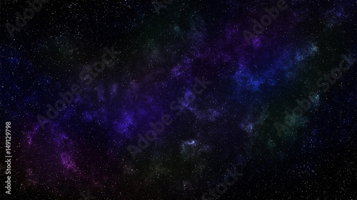 Fototapeta Naklejka Na Ścianę i Meble -  nebula in deep space
