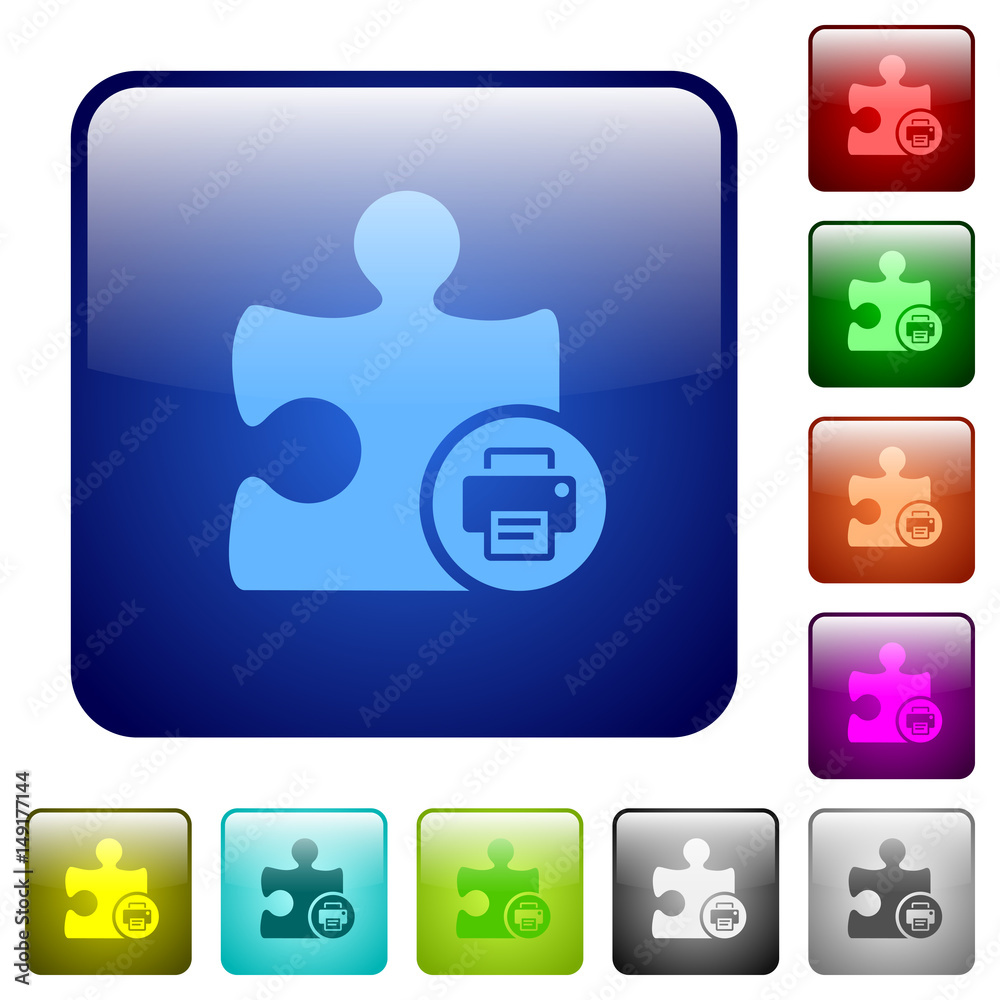 Printer plugin color square buttons Printer plugin color square buttons
