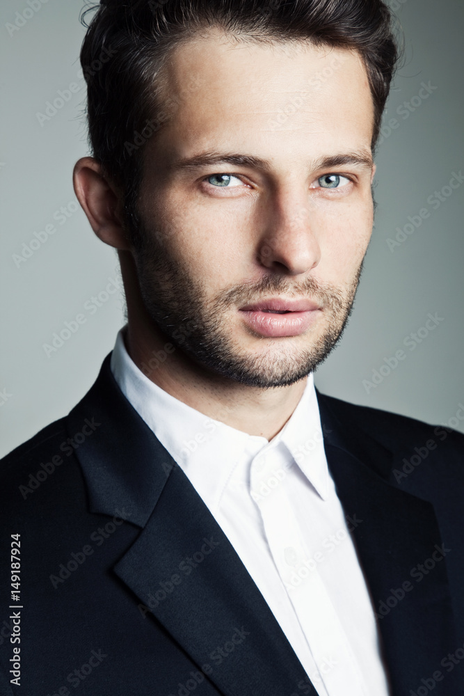 Handsome man in a suit Handsome man in a suit