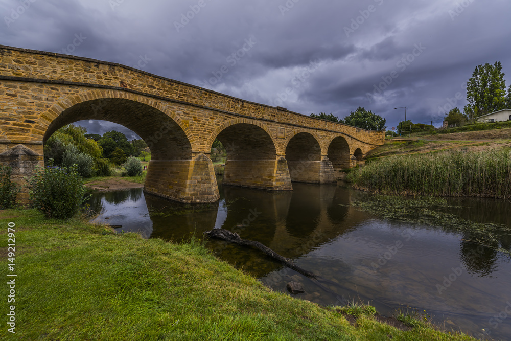 リッチモンドの古い橋　1823年