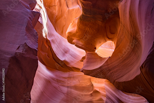 Antelope Canyon in Arizona, USA.