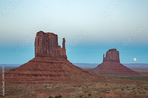 Landscape in Monument Valley.