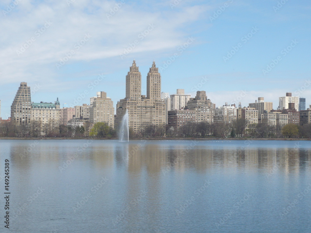 Obraz premium Manhattan skyline as seen from Central Park