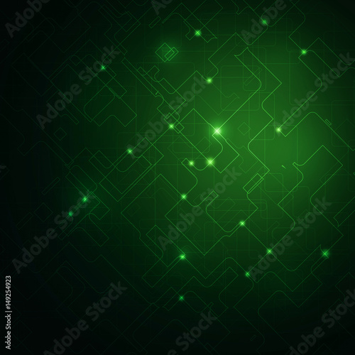 Abstract technology background. Computer generated abstract background. 
