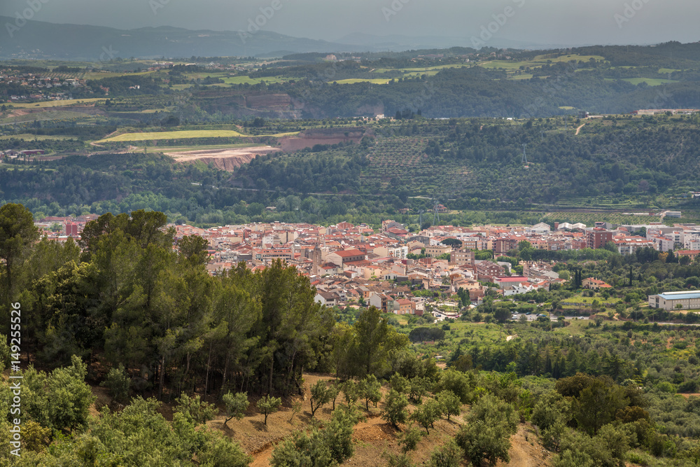 Fototapeta premium A village in Catalonia, Spain