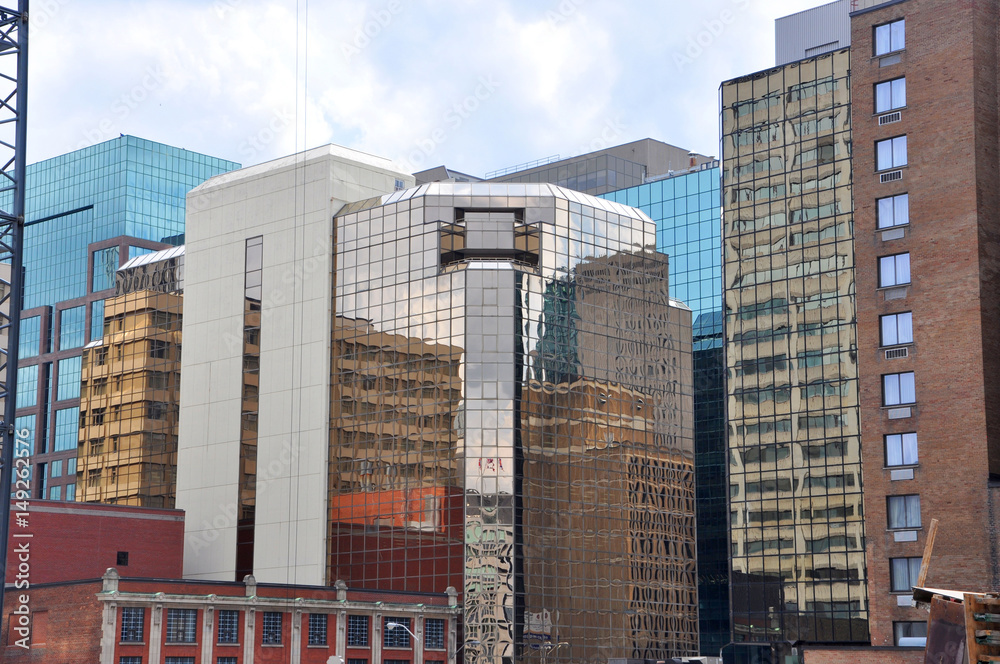Modern Glass buildings in downtown Ottawa, Ontario, Canada Modern Glass buildings in downtown Ottawa, Ontario, Canada