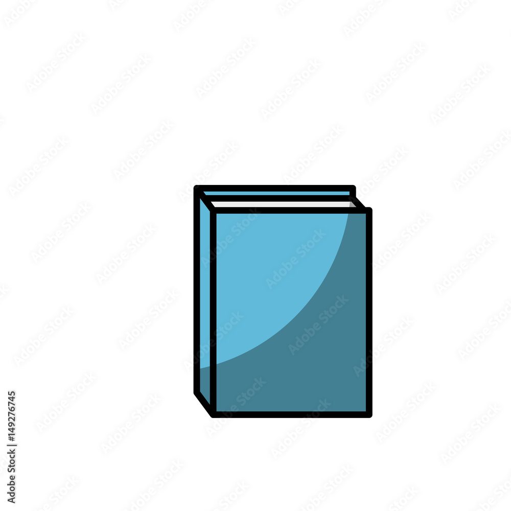 academic book icon over white background. vector illustration academic book icon over white background. vector illustration