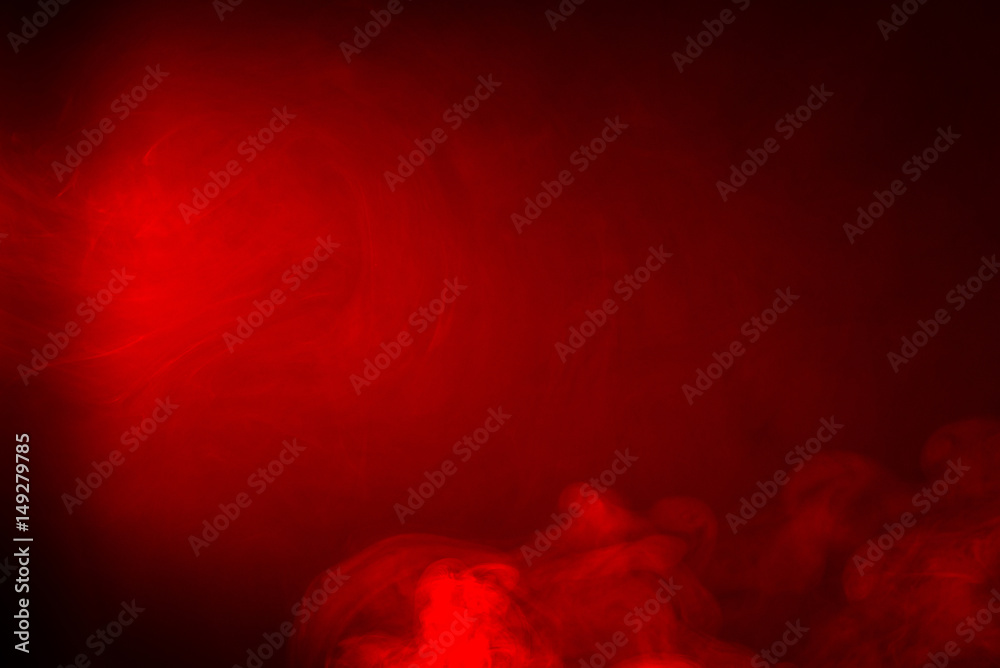 Red Steam in black Red Steam in black