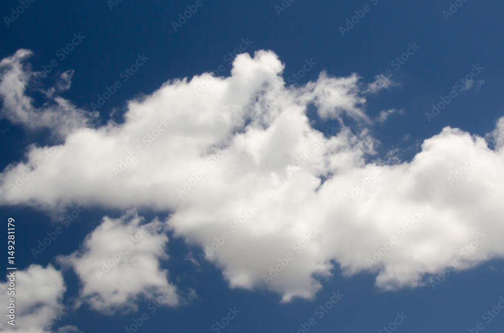Fototapeta premium Blue sky with cloud. Sky cloud. 