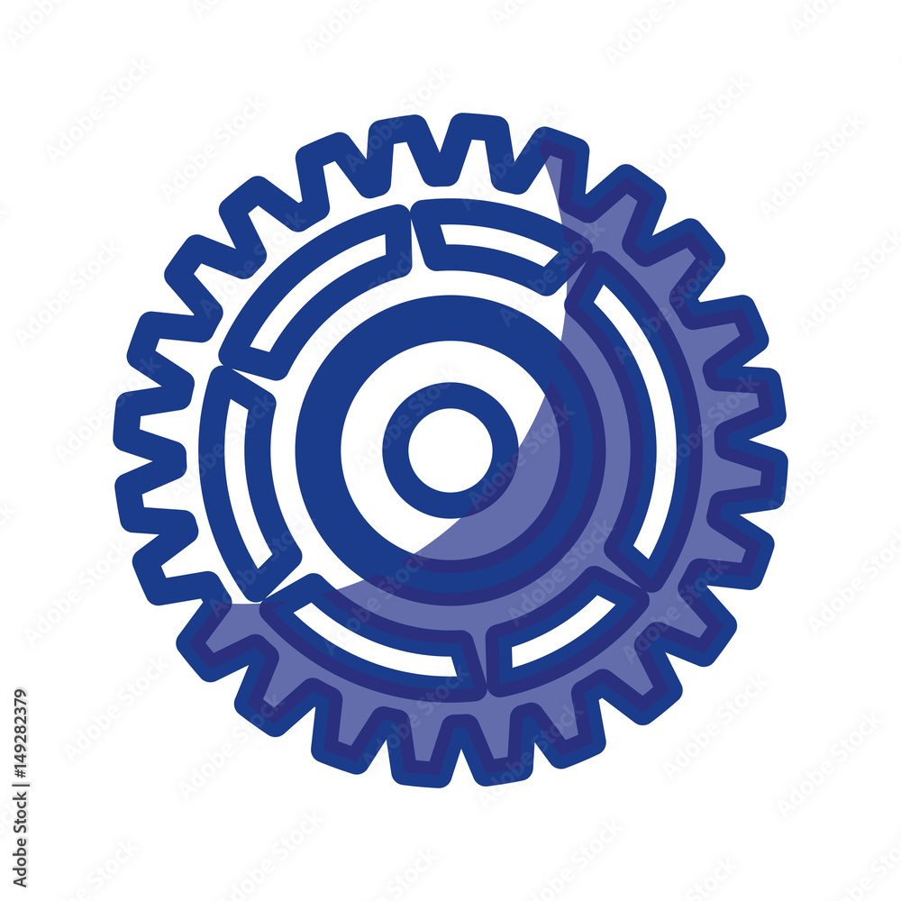 Gear machinery piece icon vector illustration graphic design Gear machinery piece icon vector illustration graphic design