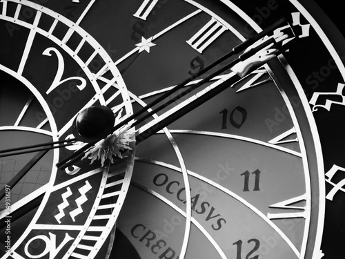 Photography astronomical clock in prague