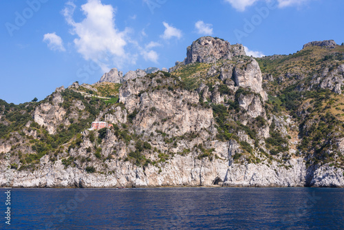 Villa on the cliff of Amalfi coast