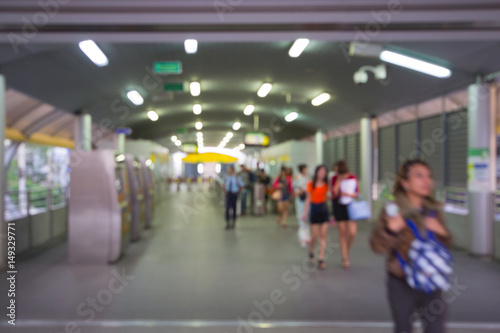 Blur Subway Station
