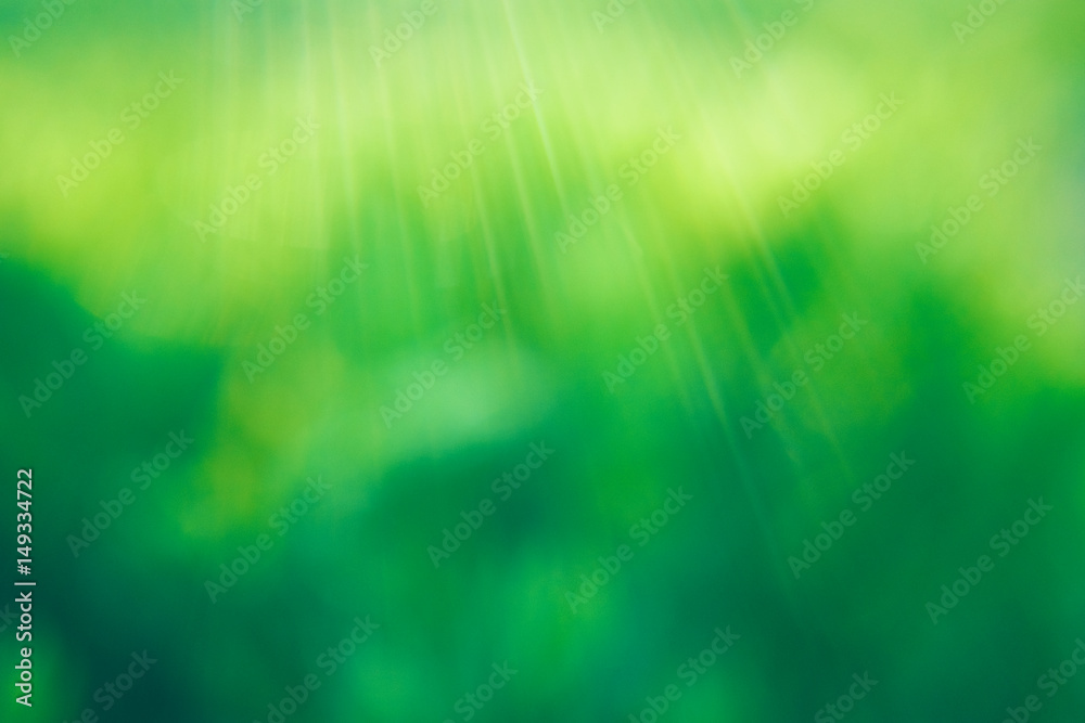 green blur