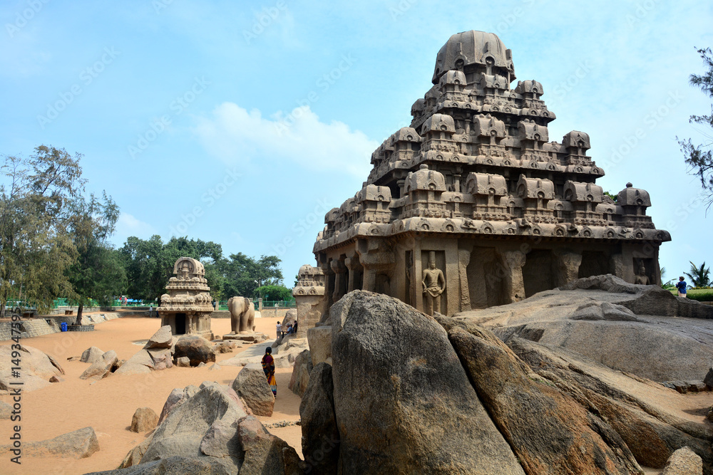 India hill of Mamallapuram