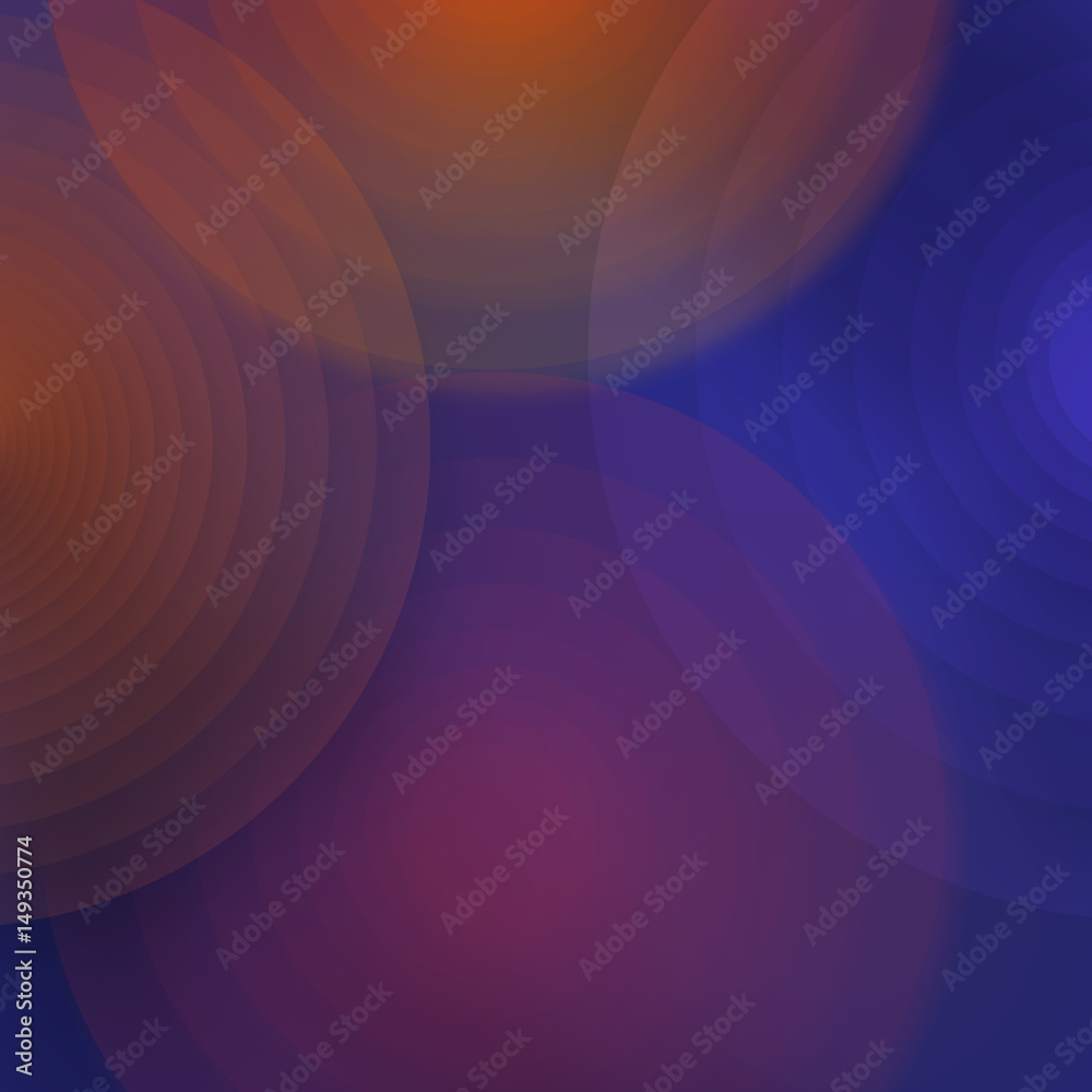 Abstract colorful geometric background with circles Abstract colorful geometric background with circles