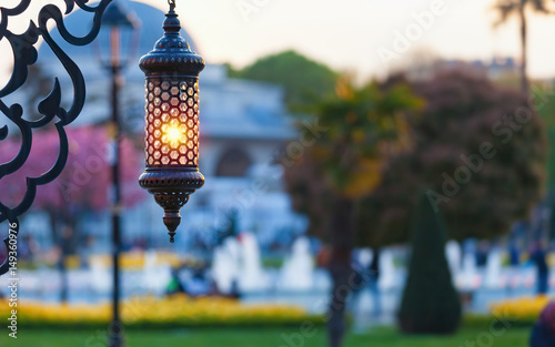 Traditional islamic ramadan lantern