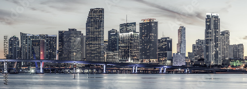 Famous cIty of Miami, special photographic processing. © Frédéric Prochasson