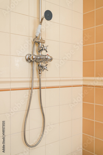 shower with tap