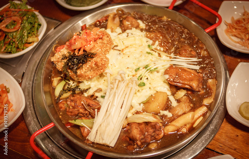 jjimdak, korean food  photo