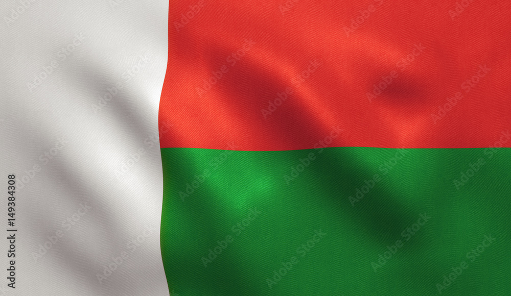 Madagascar Flag Madagascar Flag