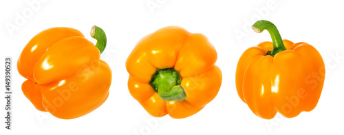 pepper isolated on a white