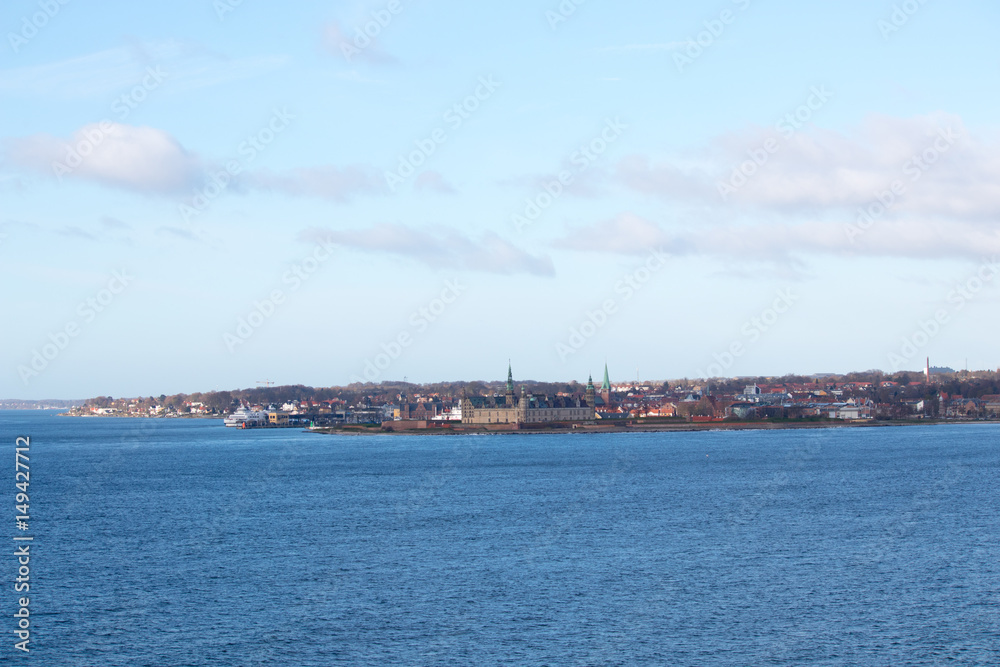 The city of Helsingor in Denmark.