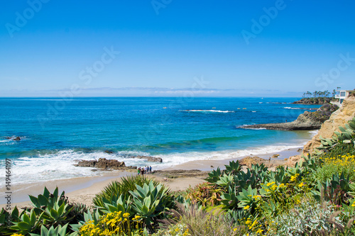 Laguna Beach Coastline in Orange County, California 
