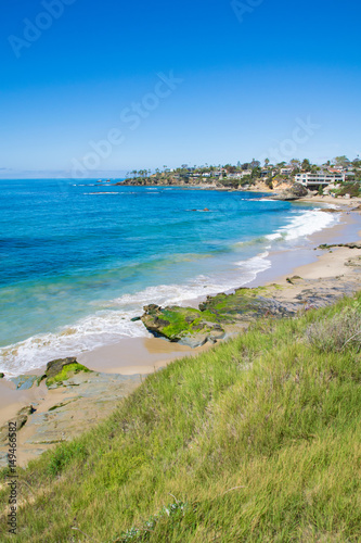 Laguna Beach  Orange County  Southern California Coastline 