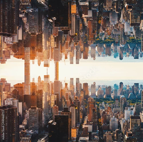 Obraz Widok na panoramę Nowego Jorku