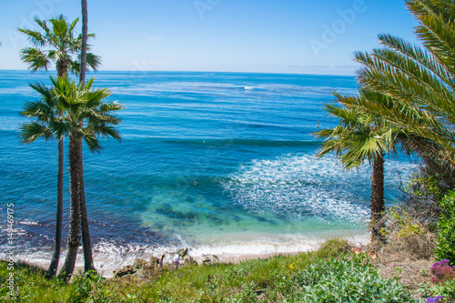 Fototapeta Naklejka Na Ścianę i Meble -  Laguna Beach, Orange County, Southern California Coastline 
