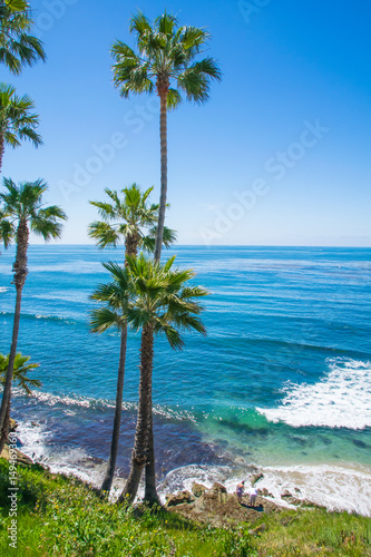 Fototapeta Naklejka Na Ścianę i Meble -  Laguna Beach, Orange County, Southern California Coastline 
