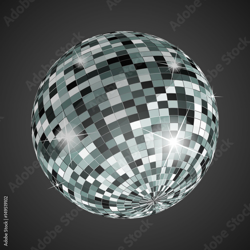 disco ball illustration