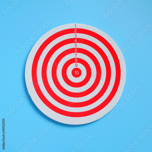 Target dart board.
