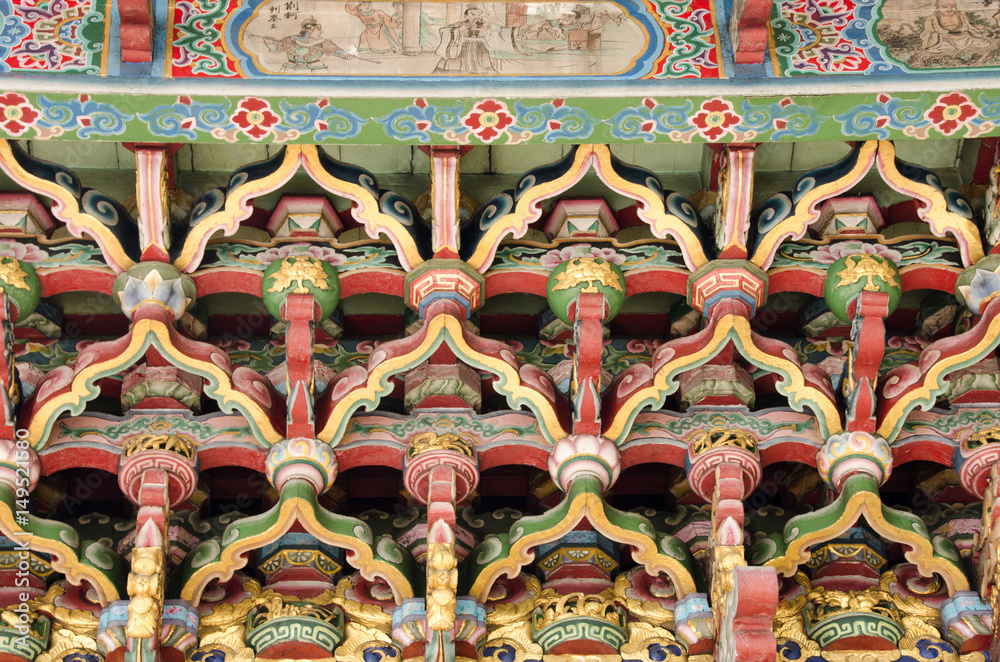 Fototapeta premium The Chinese roof