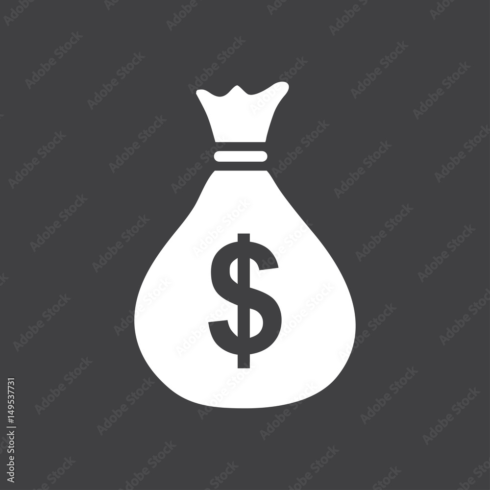 Dollar USD currency symbol. Flat design style. Dollar USD currency symbol. Flat design style.