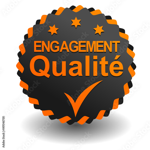 engagement qualité sur tampon