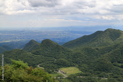 榛名山の見晴らし