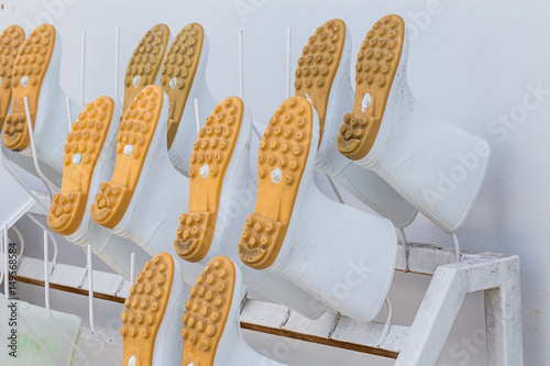 gumboot for clean room factory. 