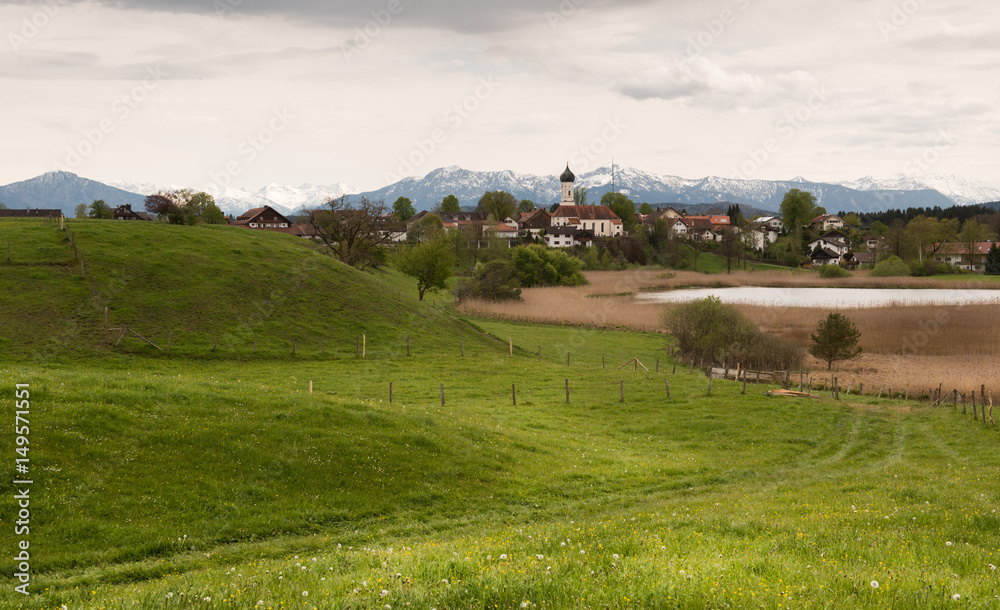 Osterseen at Iffeldorf , Bavaria, Germany