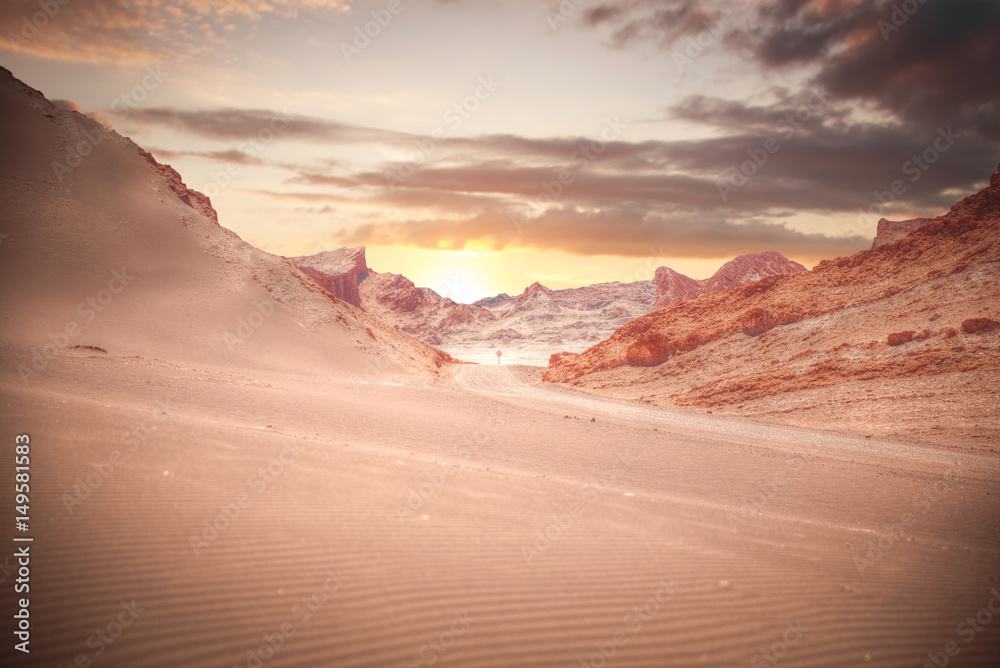 Fototapeta premium Valle de la Luna (Moon Valley)