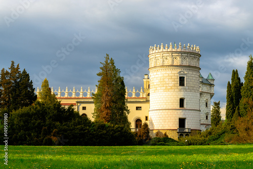 Renaissance castle in Krasiczyn 