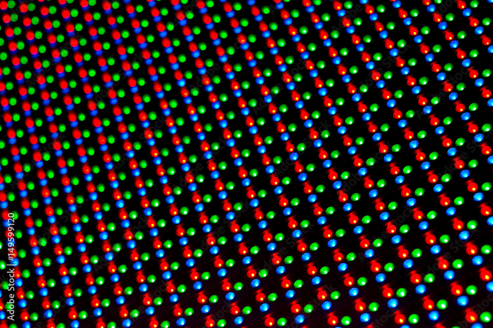Abstract LED background.