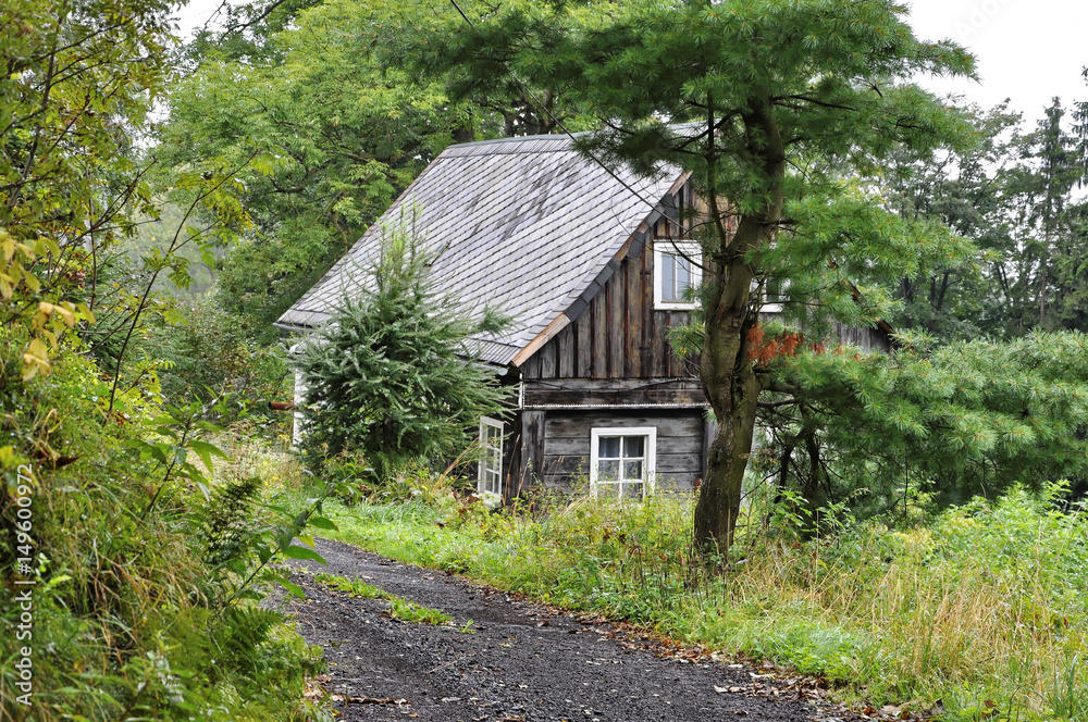 Same small house in different shot